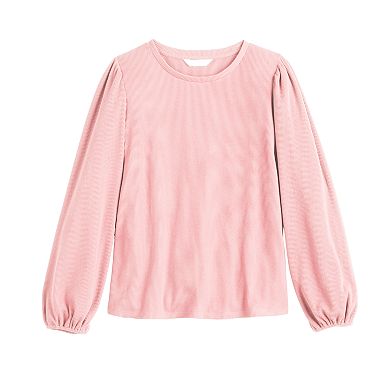 Women's LC Lauren Conrad Relaxed Puffed Long Sleeve Top