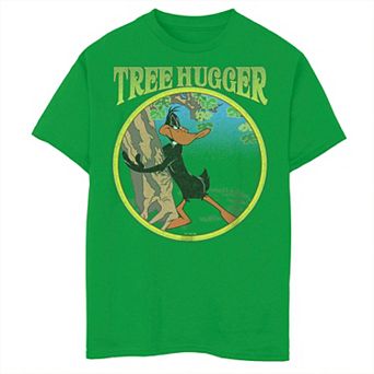 Boys 8-20 Looney Tunes Daffy Duck Tree Hugger Graphic Tee