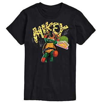 Big & Tall Nickelodeon TMNT Mutant Mayhem Mikey Graphic Tee