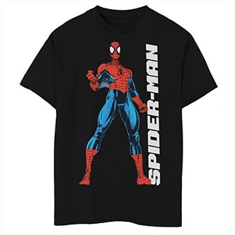 Boys 8-20 & Husky Marvels Spiderman Portrait Graphic Tee