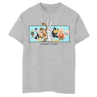 Boys 8-20 & Husky Looney Tunes Group Shot Panel Graphic Tee