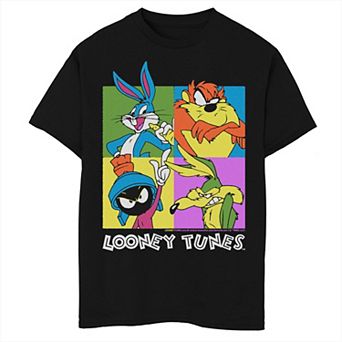 Boys 8-20 & Husky Looney Tunes Portrait Panels Graphic Tee