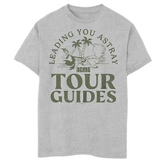 Boys 8-20 Looney Tunes Acme Tour Guides Graphic Tee