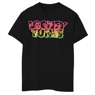 Boys 8-20 Husky Looney Tunes Logo Graphic Tee