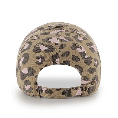 Women's '47 Khaki Chicago Cubs Bagheera Clean Up Adjustable Hat