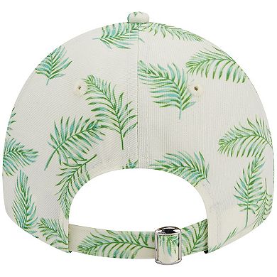 Women's New Era White Chicago Cubs Palms 9TWENTY Adjustable Hat