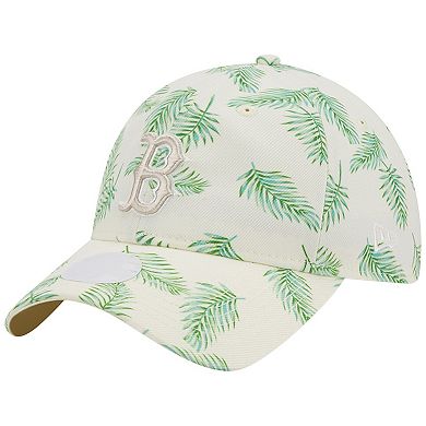 Women's New Era White Boston Red Sox Palms 9TWENTY Adjustable Hat