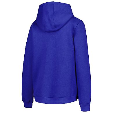 Youth Royal Los Angeles Dodgers Team Primary Logo Pullover Hoodie