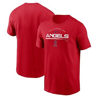 Men's Nike Red Los Angeles Angels Team Engineered Performance T-Shirt