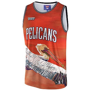 Unisex NBA & KidSuper Studios by Fanatics Red New Orleans Pelicans Hometown Jersey