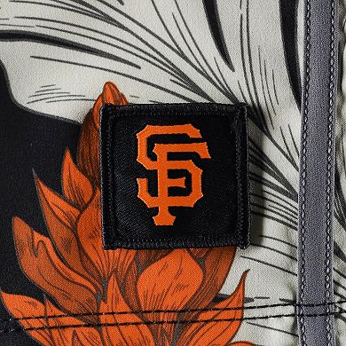 Men's Hurley x '47 Black San Francisco Giants Phantom Tailgate Swim Shorts