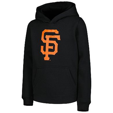 Youth Black San Francisco Giants Team Primary Logo Pullover Hoodie