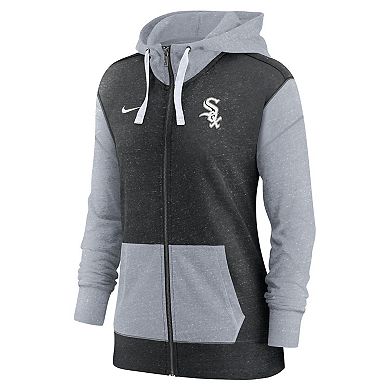 Women's Nike Black Chicago White Sox Full-Zip Hoodie