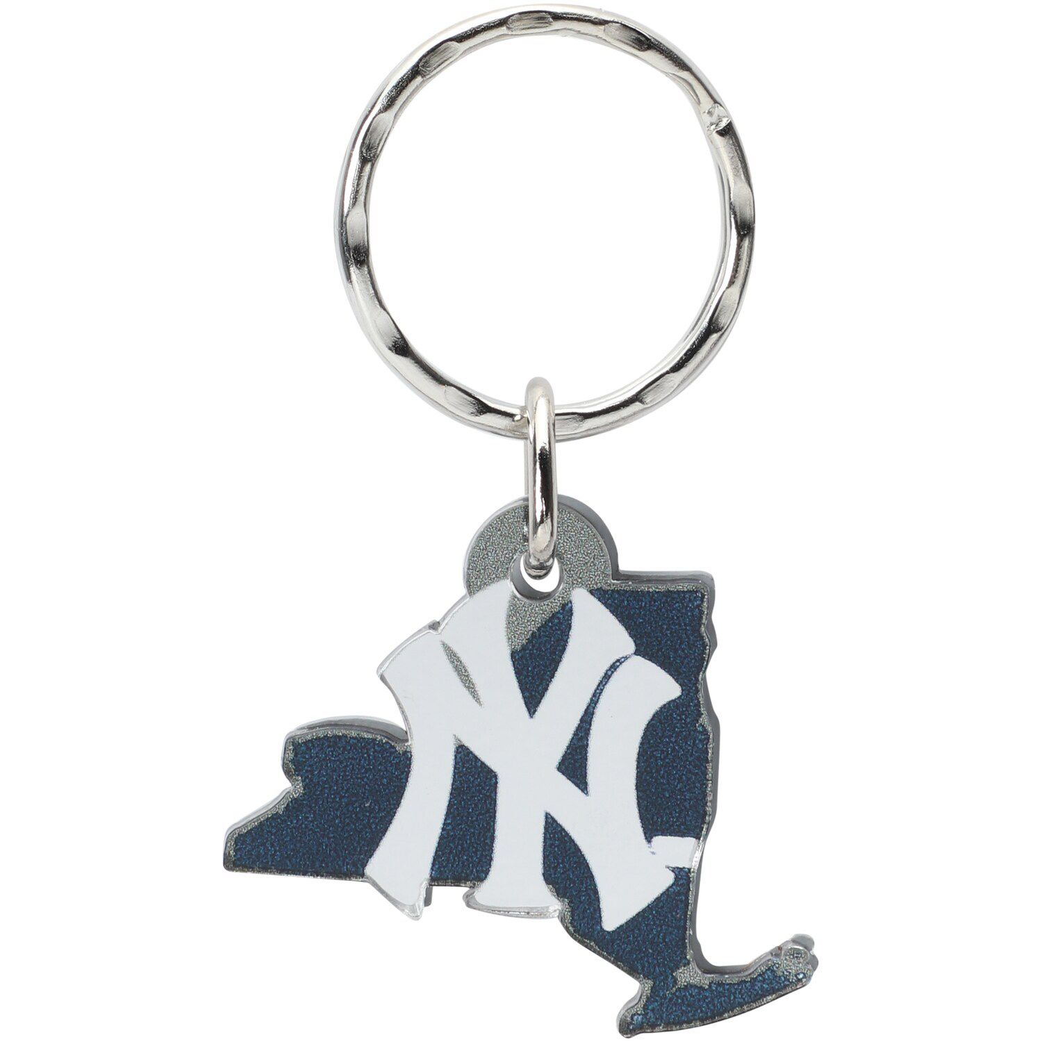 Royce New York Leather Valet Key Chain - Silver