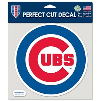 Chicago Cubs 8'' x 8'' Team Logo Die-Cut Decal