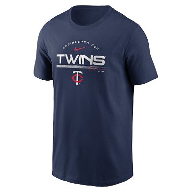 Men's Nike Navy Minnesota Twins Team Engineered Performance T-Shirt