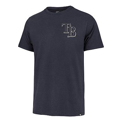 Men's '47 Navy Tampa Bay Rays Turn Back Franklin T-Shirt