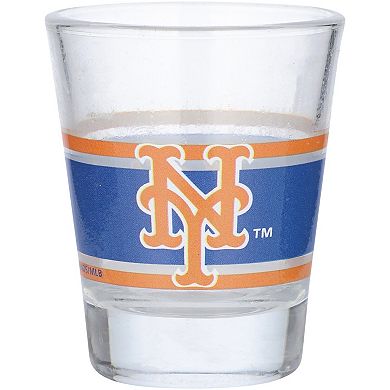New York Mets 2oz. Stripe Shot Glass