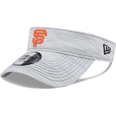 Men's New Era Gray San Francisco Giants Adjustable Visor
