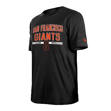Men's New Era Black San Francisco Giants Batting Practice T-Shirt