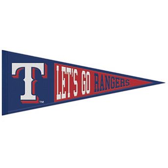 "WinCraft Texas Rangers 13"" x 32"" Slogan Pennant"