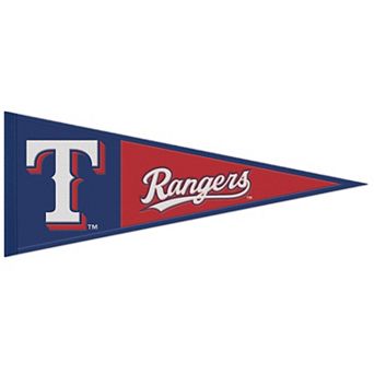"WinCraft Texas Rangers 13"" x 32"" Wool Primary Logo Pennant"