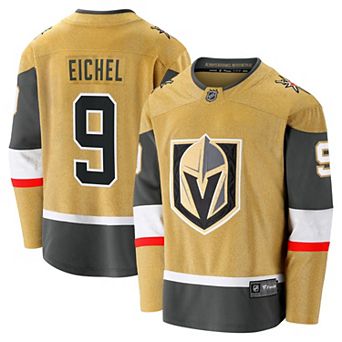 Men's Fanatics Branded Jack Eichel Gold Vegas Golden Knights Alternate Premier Breakaway Player Jersey