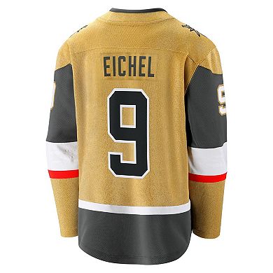 Men's Fanatics Branded Jack Eichel Gold Vegas Golden Knights Alternate Premier Breakaway Player Jersey