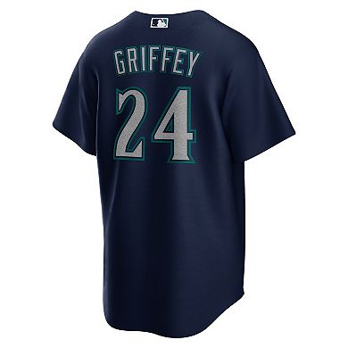 Men's Nike Ken Griffey Jr. Navy Seattle Mariners Alternate Replica Player Jersey