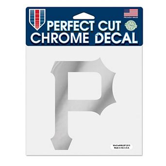 "WinCraft Pittsburgh Pirates 6"" x 6"" Chrome Decal"