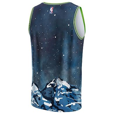 Unisex NBA & KidSuper Studios by Fanatics Blue Minnesota Timberwolves Hometown Jersey