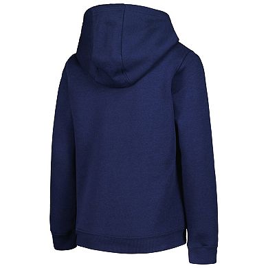 Youth Navy Seattle Mariners Team Primary Logo Pullover Hoodie