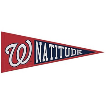 "WinCraft Washington Nationals 13"" x 32"" Slogan Pennant"