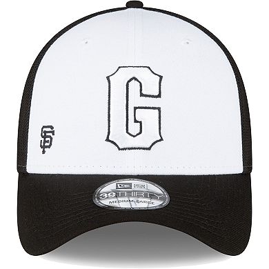 Men's New Era Black/White San Francisco Giants 2023 On-Field Batting Practice 39THIRTY Flex Hat