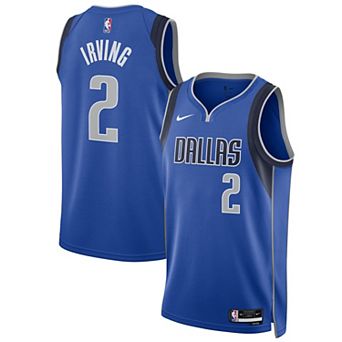 Unisex Nike Kyrie Irving Royal Dallas Mavericks 2022/23 Swingman Jersey - Icon Edition