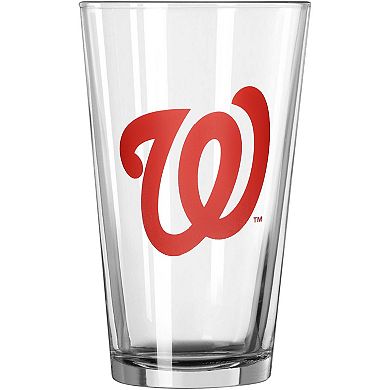 Washington Nationals 16oz. Team Wordmark Game Day Pint Glass