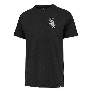 Men's '47 Black Chicago White Sox Turn Back Franklin T-Shirt