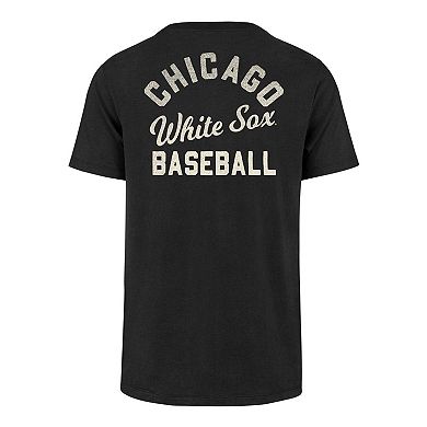 Men's '47 Black Chicago White Sox Turn Back Franklin T-Shirt