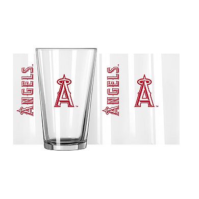 Los Angeles Angels 16oz. Team Wordmark Game Day Pint Glass