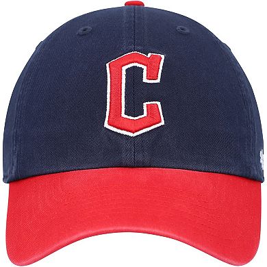Men's '47 Navy Cleveland Guardians Clean Up Adjustable Hat