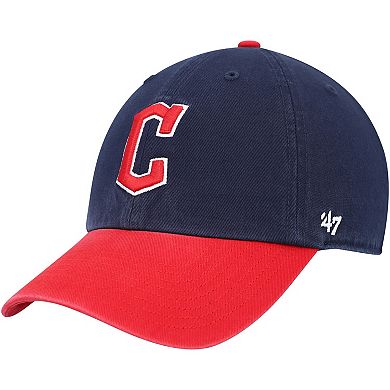 Men's '47 Navy Cleveland Guardians Clean Up Adjustable Hat