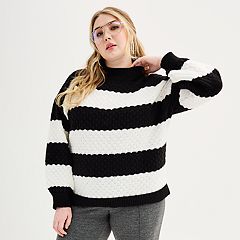 Womens Black Sweaters Sweaters - Tops, Clothing