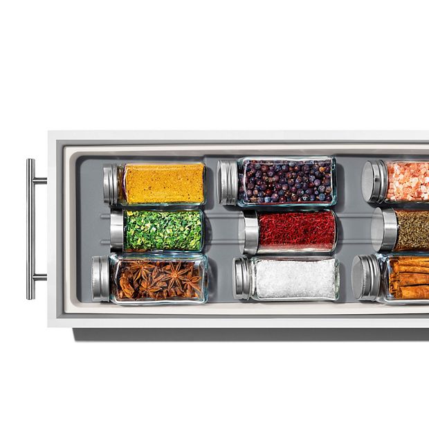 OXO Compact Spice Drawer Organizer