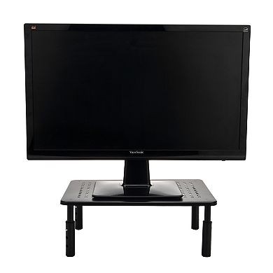 Mind Reader Elevate Collection Adjustable Height Monitor Stand 2-pc. Set