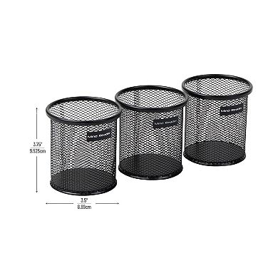 Mind Reader Network Collection Pen and Accessories Holder 3-pc. Set