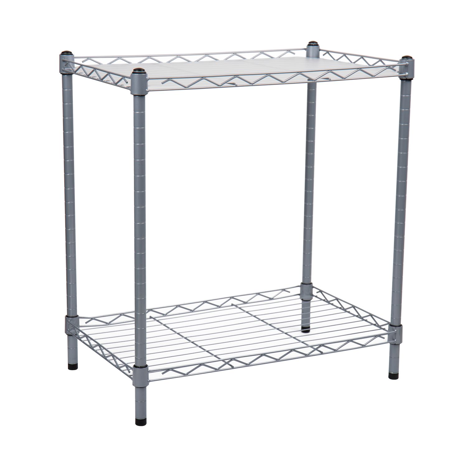 Mind Reader Alloy Collection 2 Tier Industrial Microwave Stand With   6311055