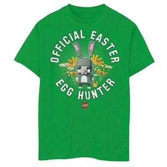 Boys 8-20 Lego Bunny Official Easter Egg Hunter Graphic Tee