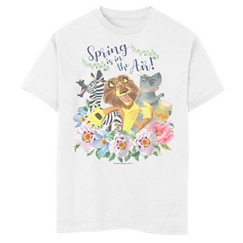 Boys 8-20 Madagascar Cast Spring Is In The Air Graphic Tee