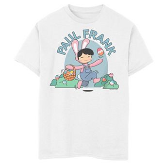 Boys 6-20 Paul Frank Easter Bunny Hunting Eggs Graphic Tee