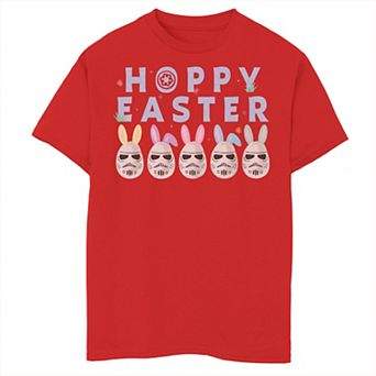 Boys 6-20 Star Wars Stormtroopers Wishing Hoppy Easter Graphic Tee